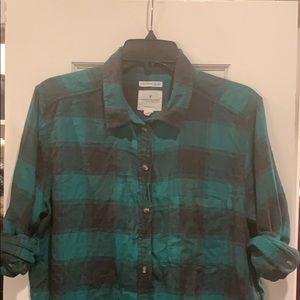 AE ‘Seriously Soft’ boyfriend fitted flannel